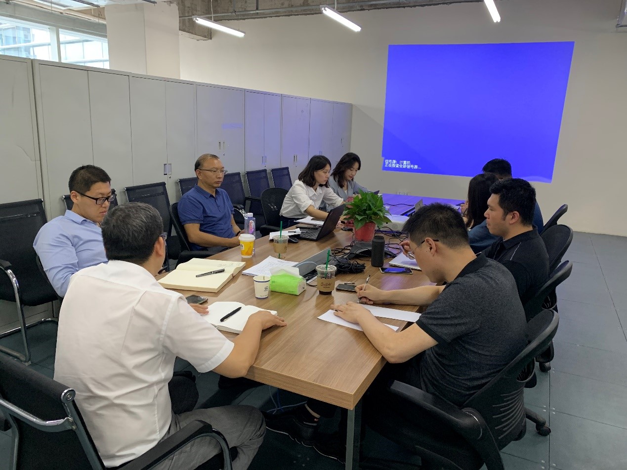 沐鸣娱乐董事长助理郝柏林率队赴北矿大研究院 开展调研工作