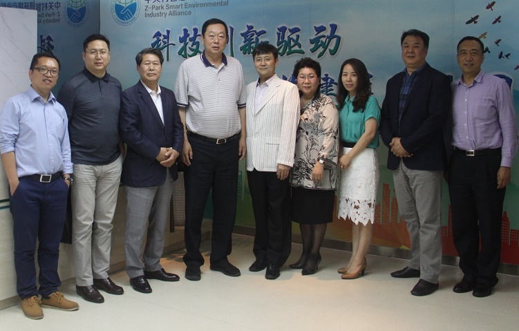 韩国有林技术有限公司全泽秀社长来访沐鸣娱乐